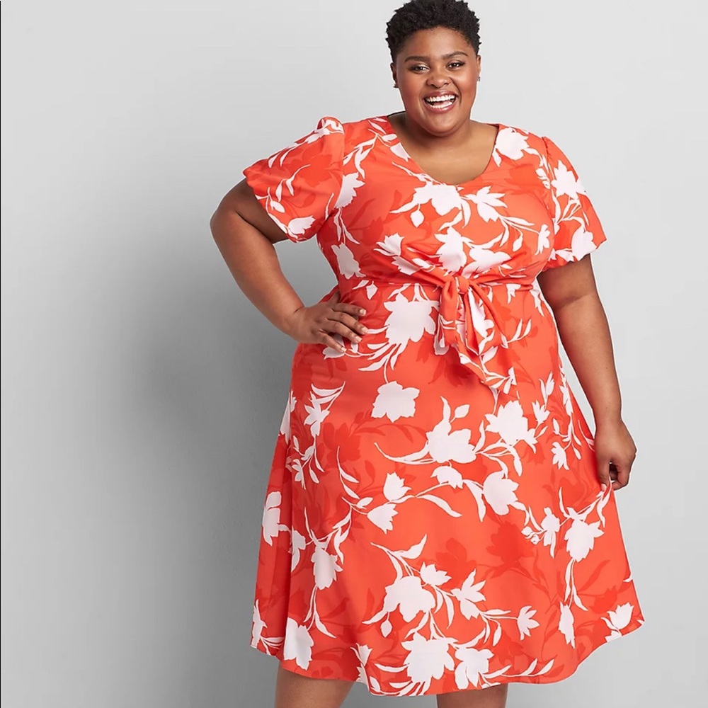 Beautiful Lane Bryant Floral Dress